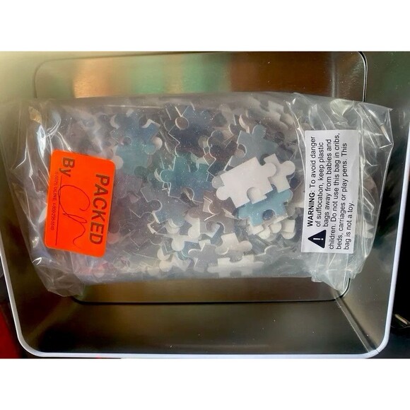 Johnny Depp 500 Piece Puzzle New Sealed 2007 With Collectors Tin Box - Picture 4 of 4